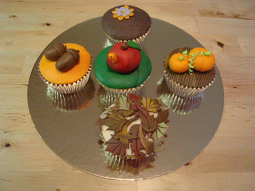 Fall Themed Cupcakes