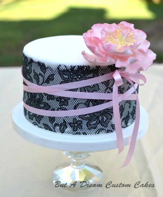 Feminine Birthday Cake