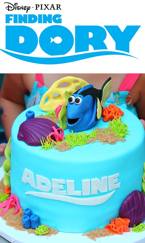 Finding Dory Birthday Cake Ideas