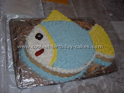 Fish Birthday Cake