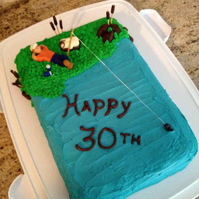 6 Photos of Homemade Fish Birthday Cakes