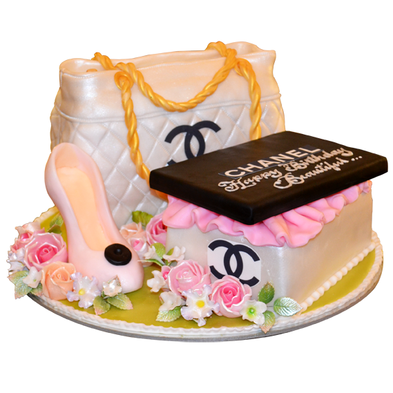 French Bakery Birthday Cake