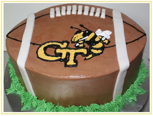 Georgia Tech Birthday Cake