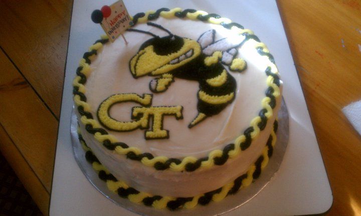 Georgia Tech Cake