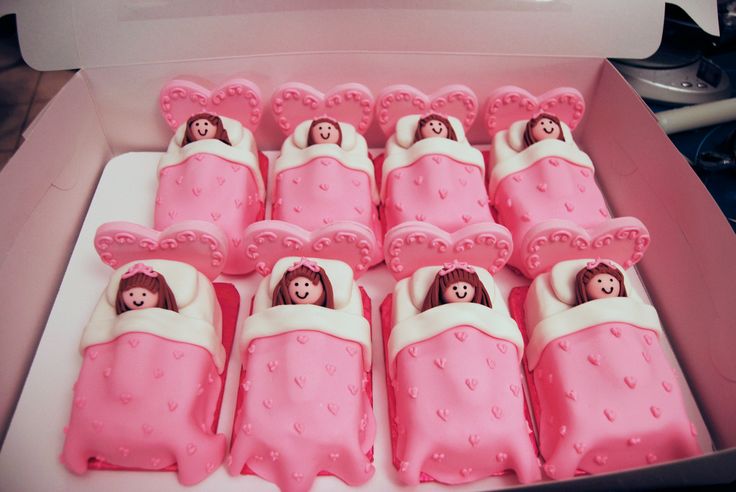 Girls Sleep Over Birthday Party Cake