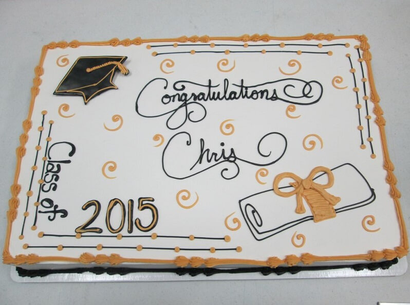 Graduation Cakes Market Basket