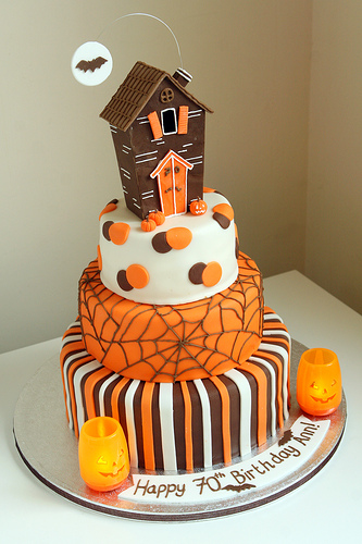 Halloween Birthday Cake