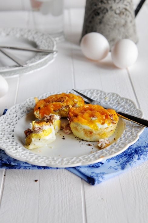 Ham and Egg Breakfast Cups Recipe