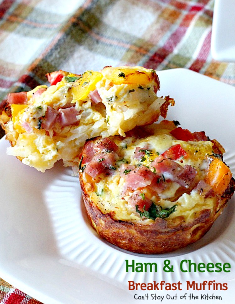 8 Photos of Breakfast Egg Ham And Cheese Cupcakes