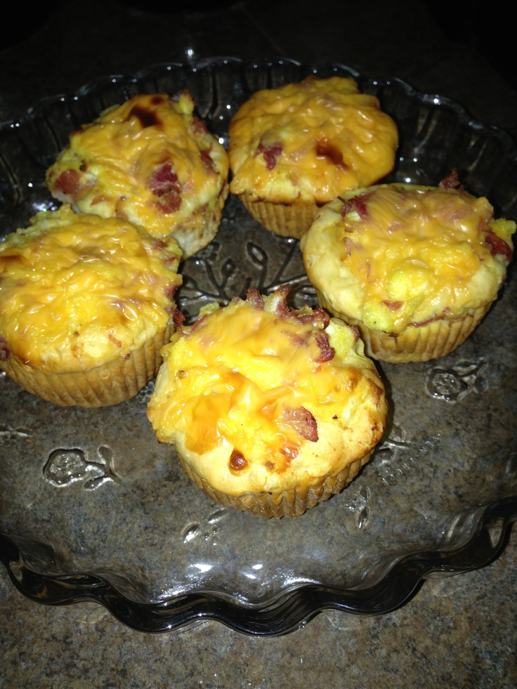 Ham Egg Cheese Biscuit Cups