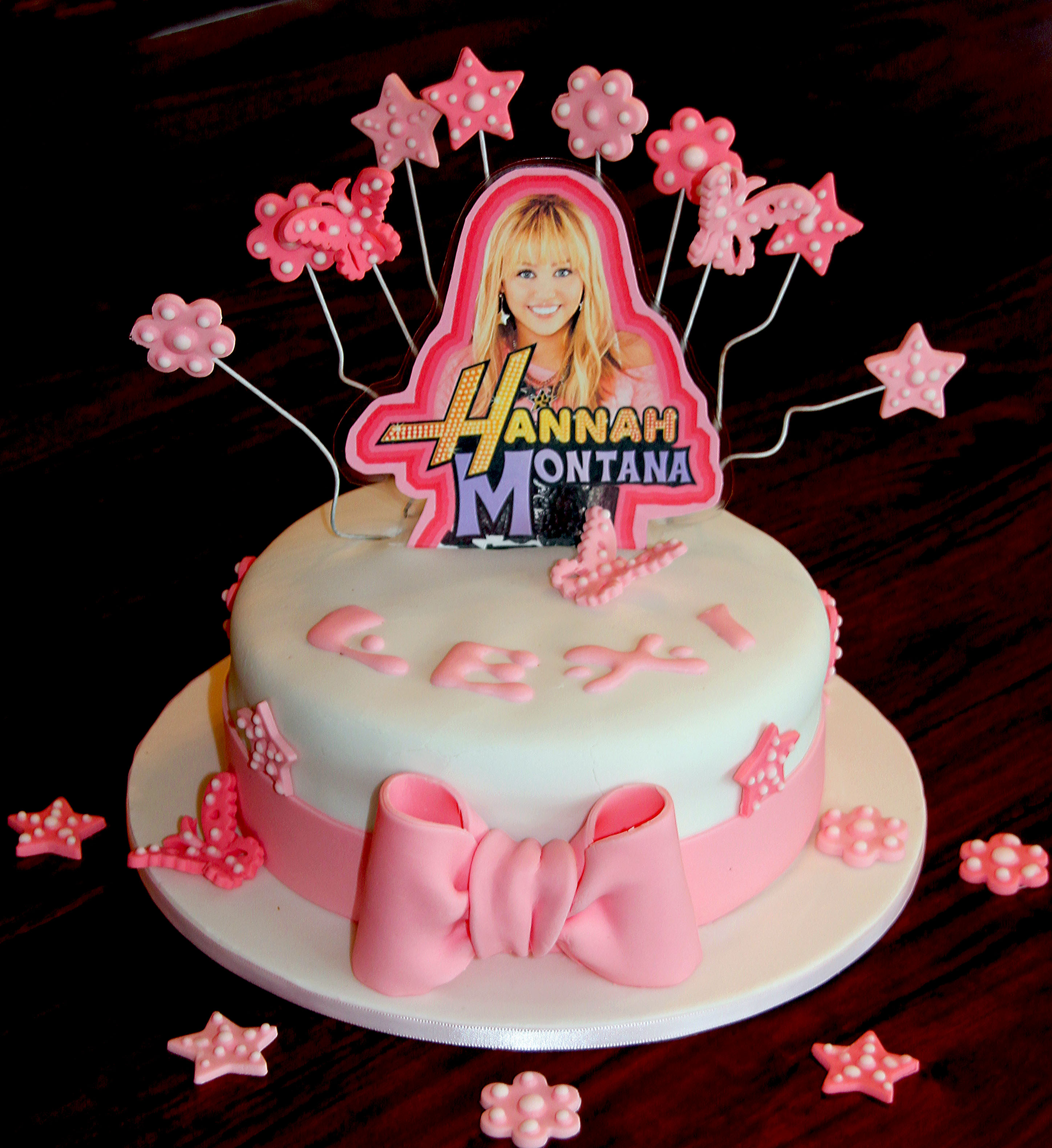 Hannah Montana Birthday Cake