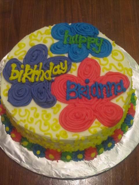 Happy Birthday Brianna Cake