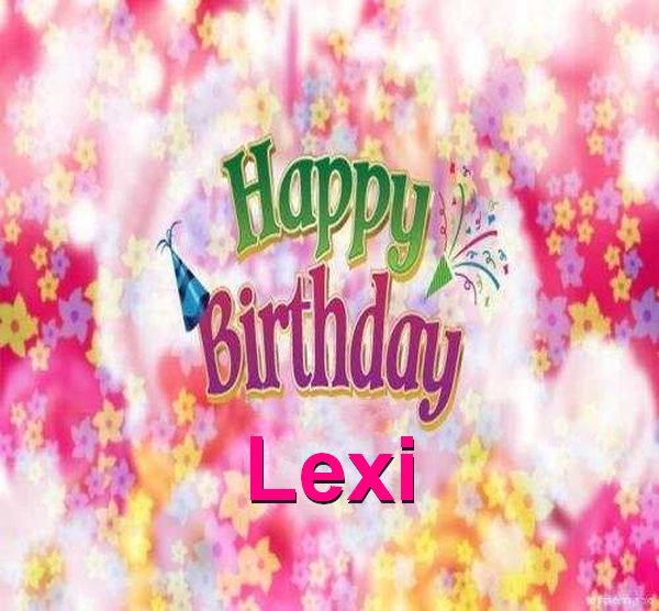 8 Photos of Happy Birthday Lexi Cakes