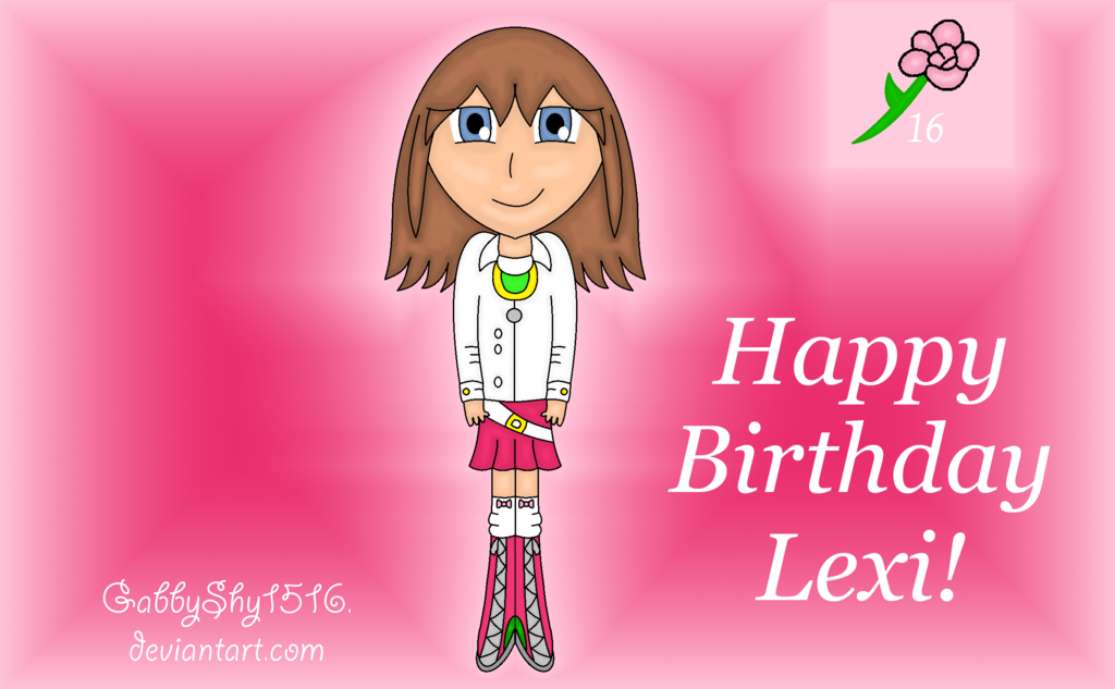 Happy Birthday Lexi