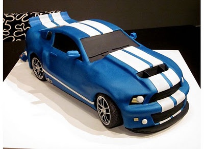 11 Photos of Mustang Cars Birthday Cakes For Men