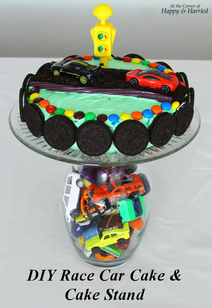 Happy Birthday Race Car Cake