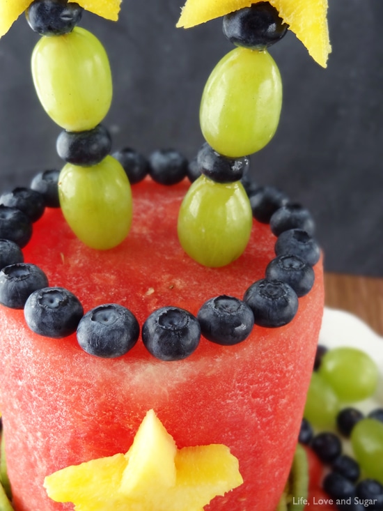 How to Make a Watermelon Cake with Fruit