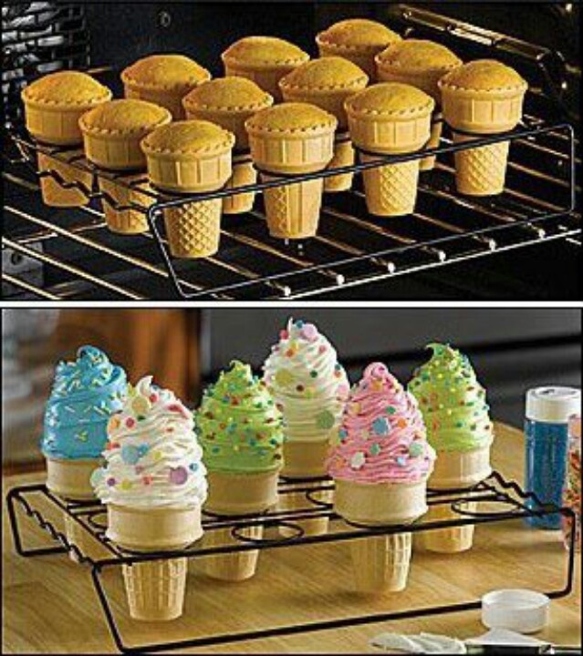 Ice Cream Cone Cupcake Cake