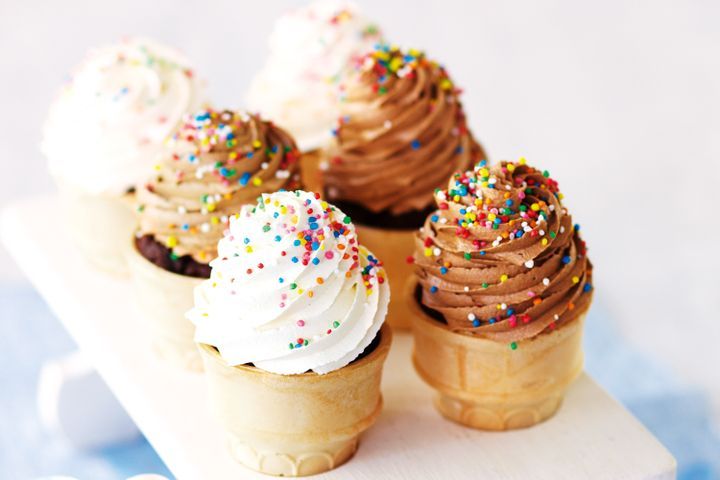 7 Photos of Ice Cream Cone Cupcakes In A Cup