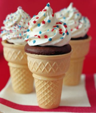 Ice Cream Cone Cupcakes