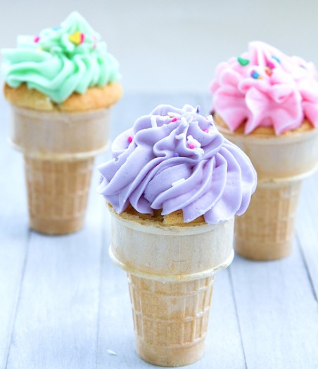 Ice Cream Cone Cupcakes