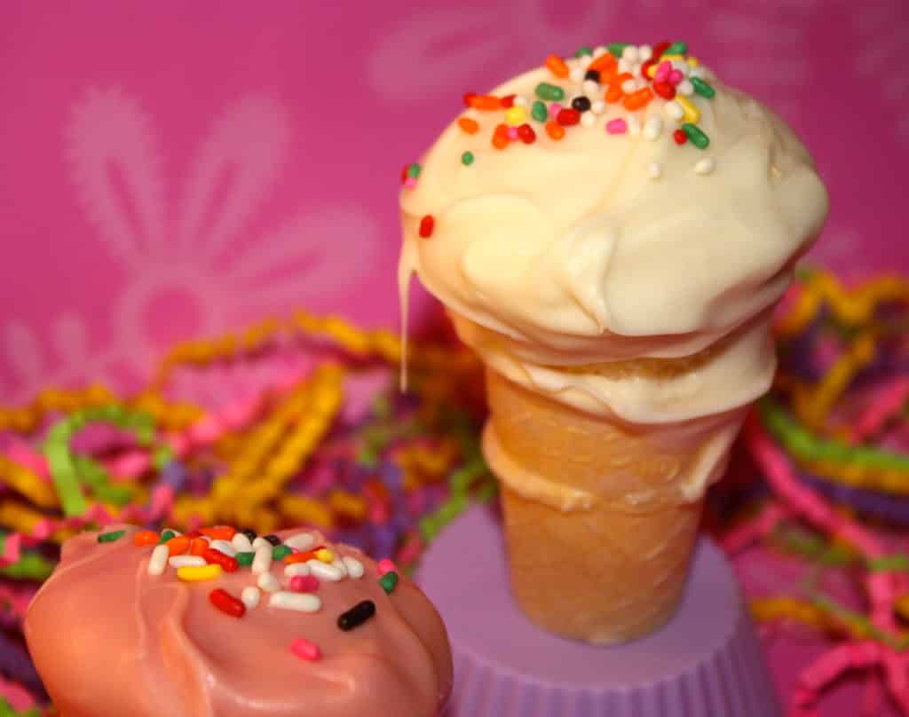 Ice Cream Cone Cupcakes