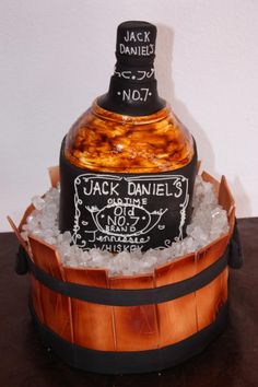 Jack Daniel's Birthday Cake