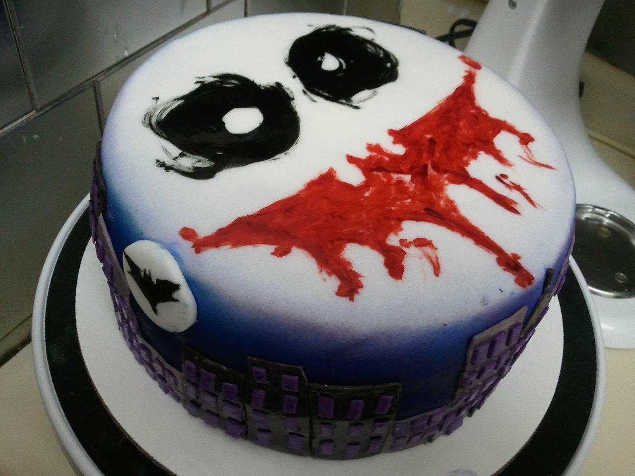 Joker Batman Cake Idea