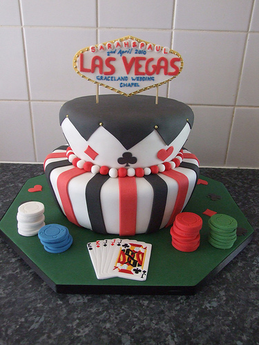 Las Vegas Wedding Cake