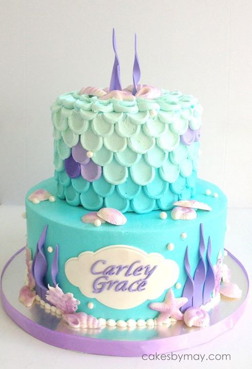 Mermaid Birthday Cake