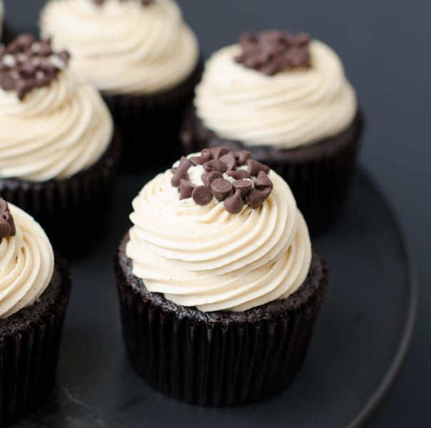 Mocha Espresso Chocolate Chip Cupcakes