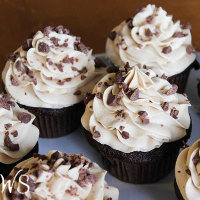 Mocha Espresso Cupcakes with Buttercream