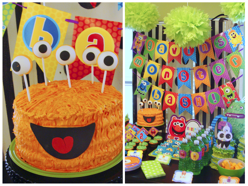 Monster Birthday Party Ideas