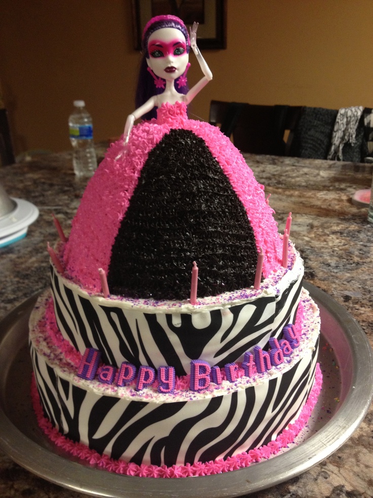 Monster High Birthday Cake