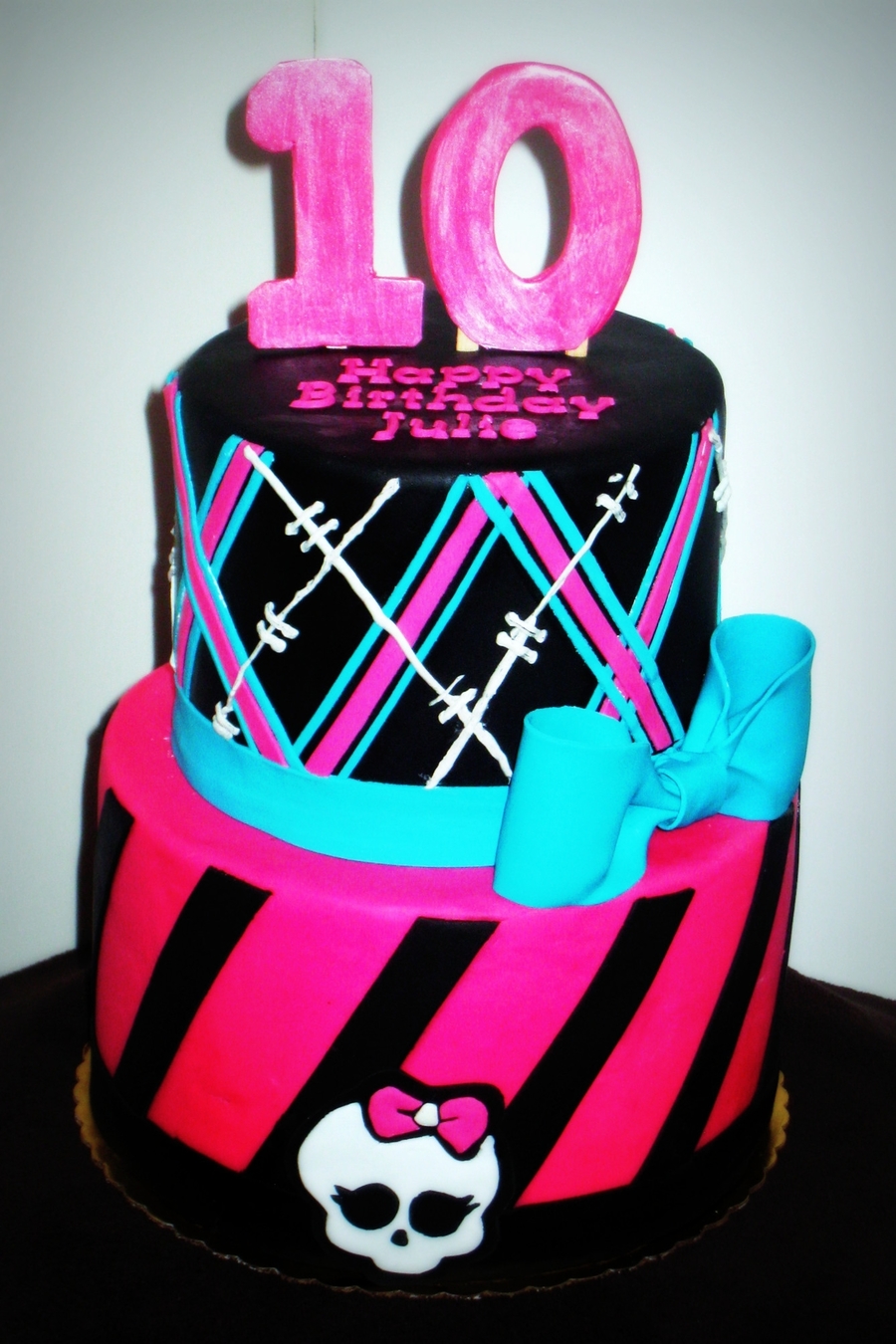 Monster High Birthday Cake