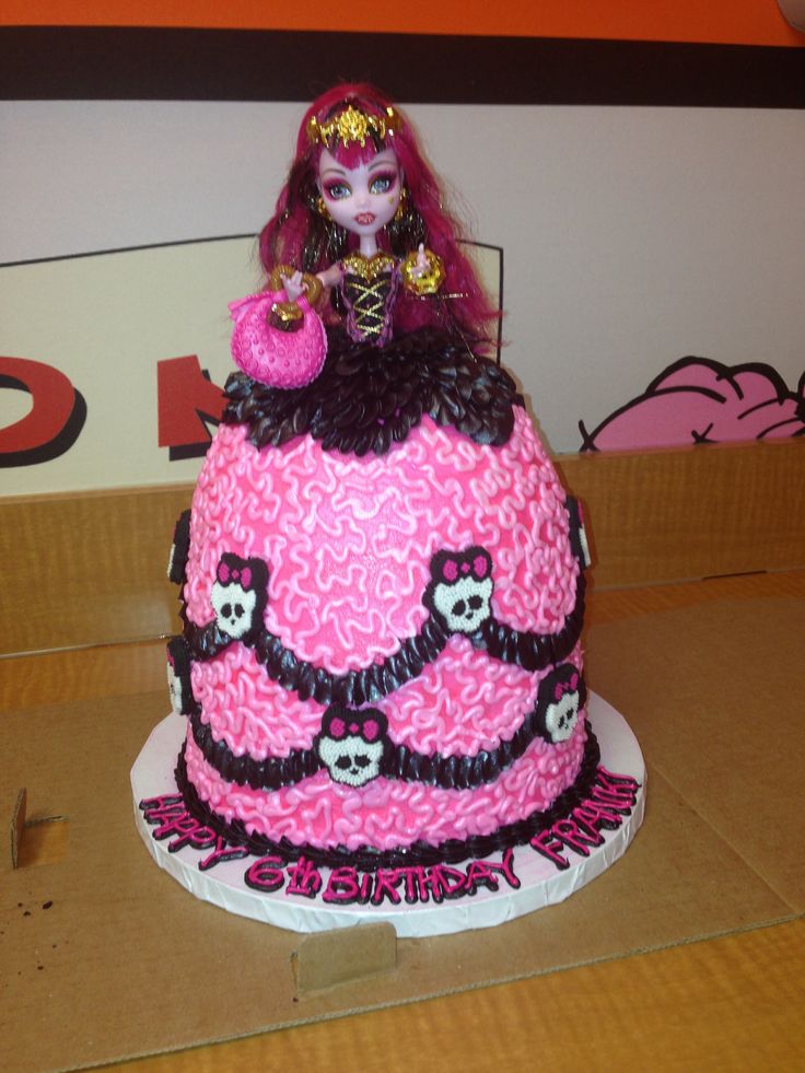 Monster High Birthday Cake