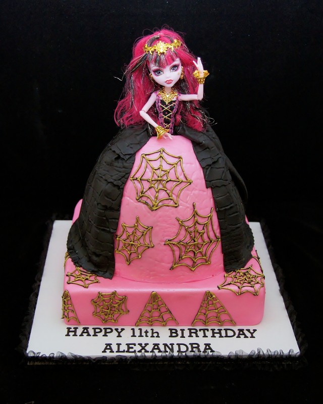 Monster High Doll Cake