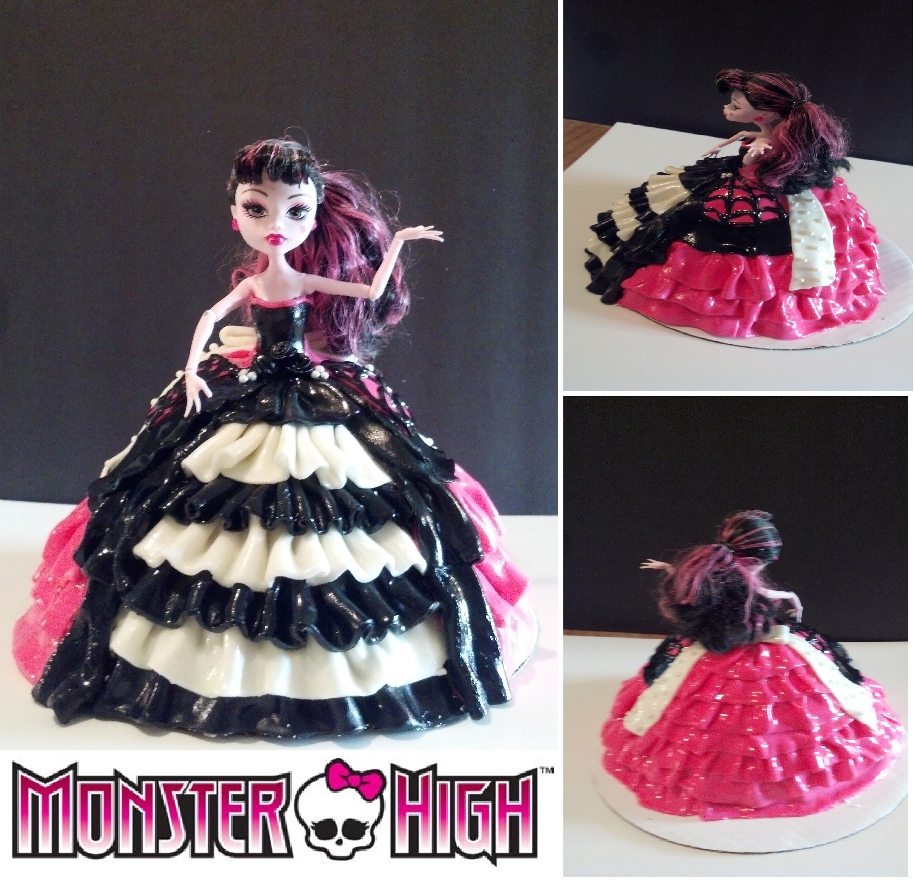 Monster High Doll Cake