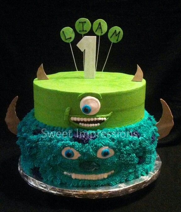 Monsters University Cake