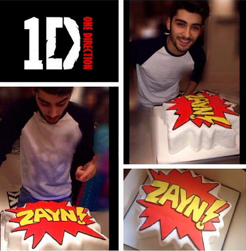 One Direction Zayn Birthday Cakes