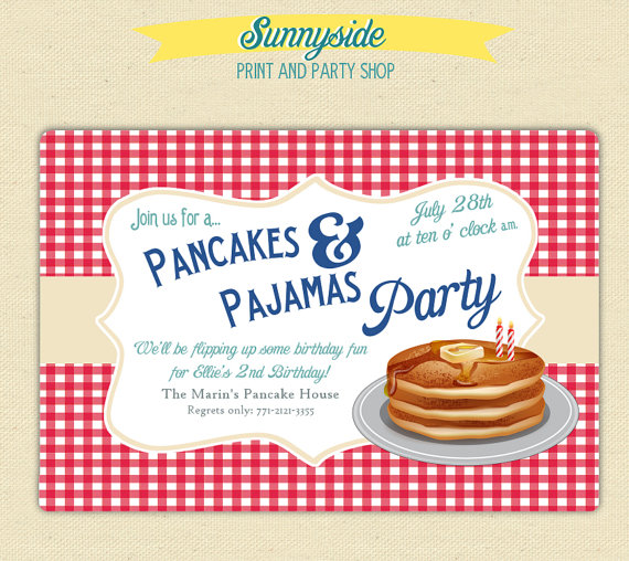 10 Photos of Pancakes And Pajamas Party