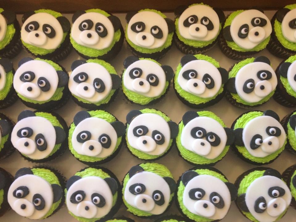 Panda Cupcakes