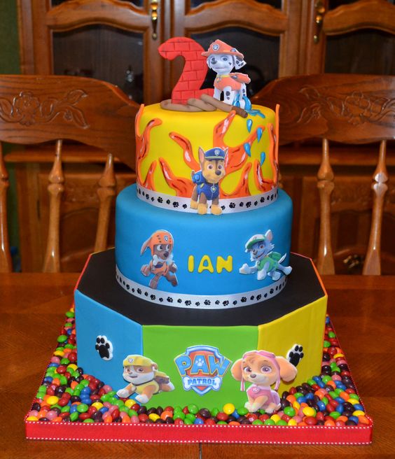 PAW Patrol Birthday Cake