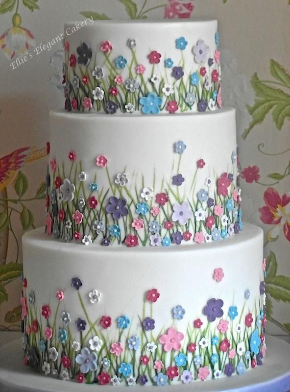 Pinterest Summer Wedding Cakes