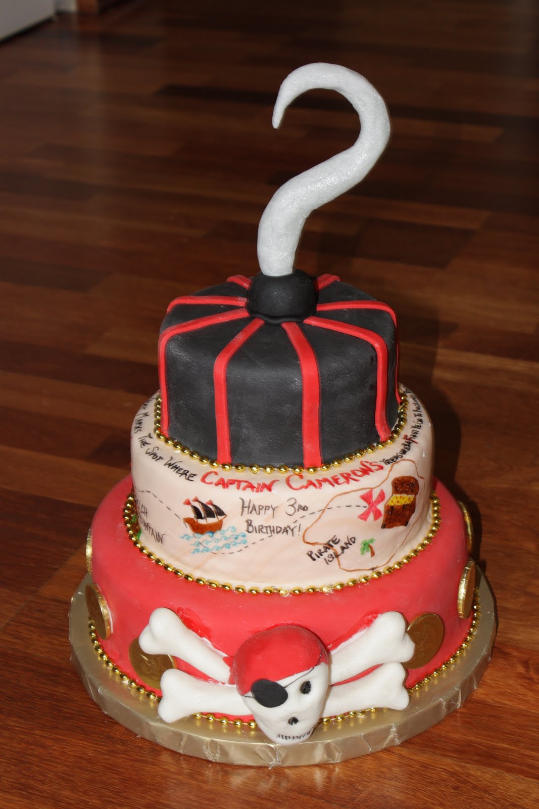 Pirate Birthday Cake