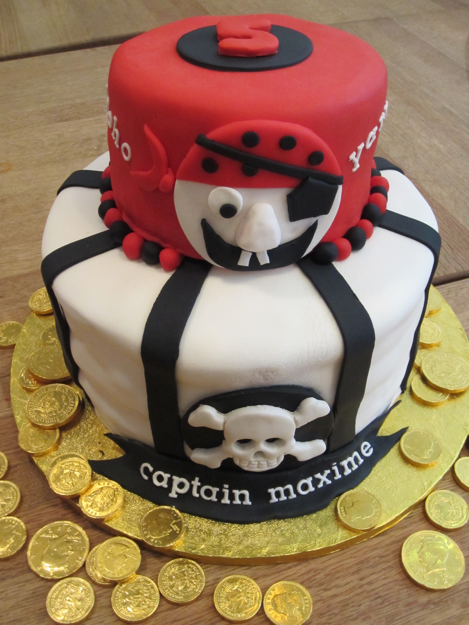 Pirate Birthday Cake