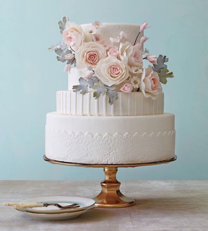 Pretty Wedding Cake