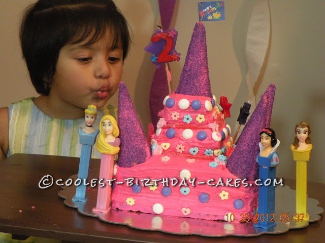 Princess Birthday Cake 2 Years Old