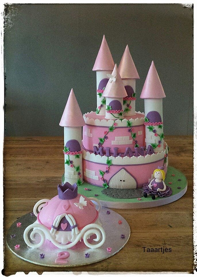 Princess Castle Birthday Cake Ideas