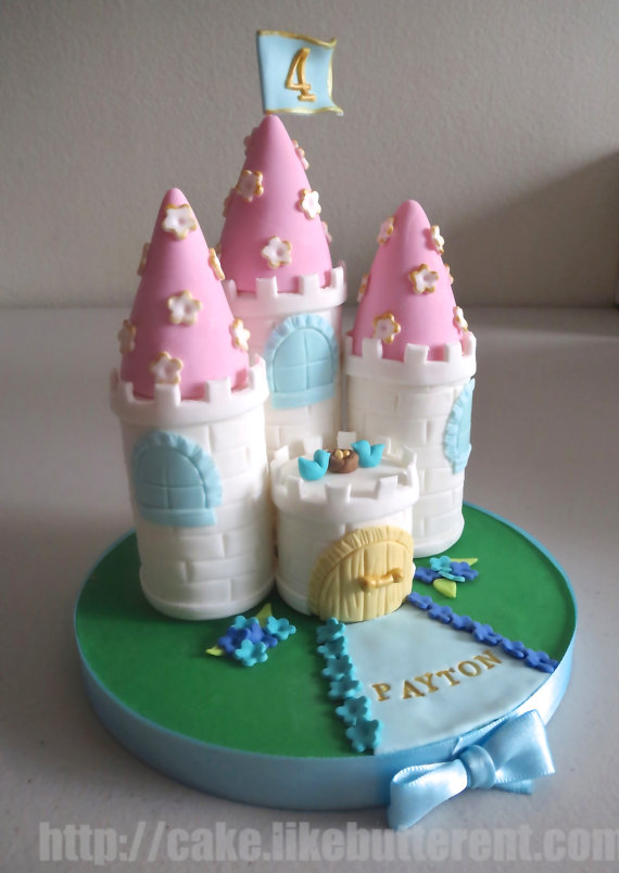 Princess Castle Cake Topper